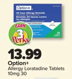 PharmaChoice Option+ Allergy Loratadine Tablets offer