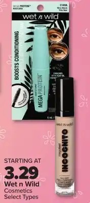 PharmaChoice Wet n Wild Cosmetics offer