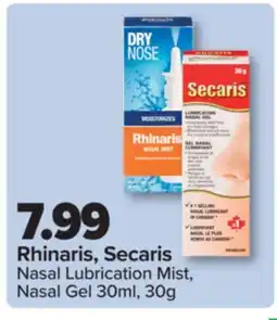 PharmaChoice Nasal Lubrication Mist, Nasal Gel offer