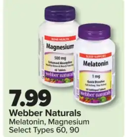 PharmaChoice Webber Naturals Melatonin, Magnesium offer