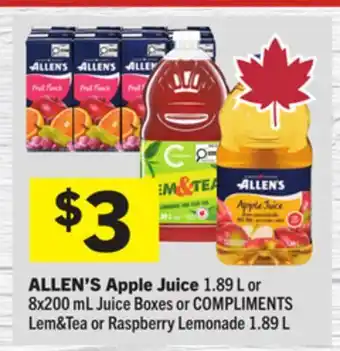 Foodland Apple Juice offer