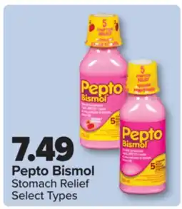 PharmaChoice Pepto Bismol Stomach Relief offer