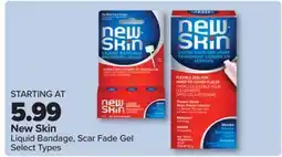 PharmaChoice New Skin Liquid Bandage, Scar Fade Gel offer