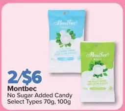 PharmaChoice Montbec No Sugar Added Candy offer