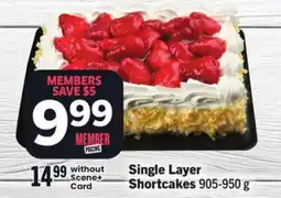 Foodland Single Layer Shortcakes offer