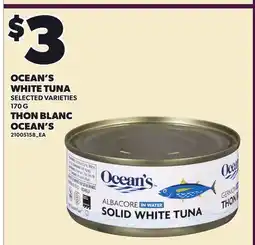 Independent Grocer OCEAN'S WHITE TUNA offer