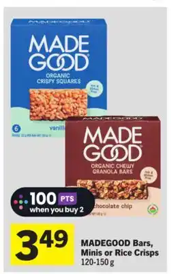 Foodland Bars, Minis or Rice Crisps offer