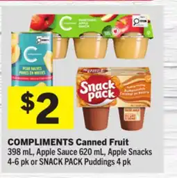 Foodland COMPLIMENTS Canned Fruit offer