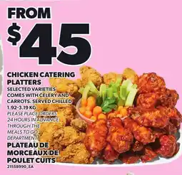 Independent Grocer CHICKEN CATERING PLATTERS offer