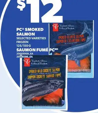 Independent Grocer PC SMOKED SALMON, 125/150 G offer