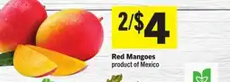 Foodland Red Mangoes offer