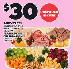 Independent Grocer PARTY TRAYS, 592 G-1KG offer