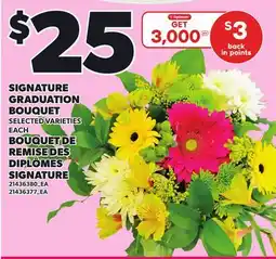 Independent Grocer SIGNATURE GRADUATION BOUQUET offer