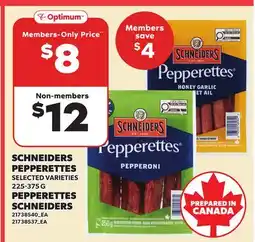 Independent Grocer SCHNEIDERS PEPPERETTES offer