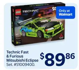 Walmart LEGO Technic Fast & Furious Mitsubishi Eclipse offer