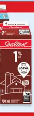 Walmart Sealtest 1% chocolate milk offer