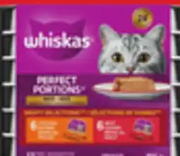 Walmart Whiskas Perfect Portions wet cat food offer