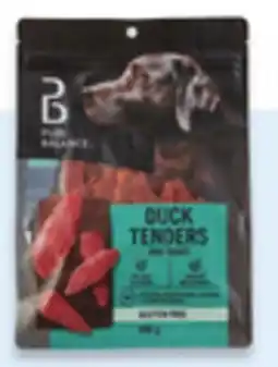 Walmart Pure Balance chicken or duck tenders dog treats offer