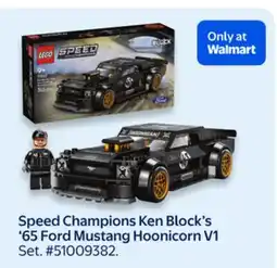 Walmart Speed Champions Ken Block's '65 Ford Mustang Hoonicorn V1 offer