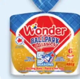 Walmart Wonder Ballpark Classics hot dog buns offer