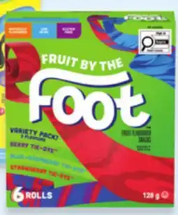 Walmart Fruit by the Foot snacks offer