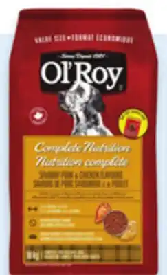 Walmart Ol' Roy dry dog food offer