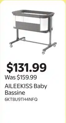 Walmart AILEEKISS Baby Bassine offer