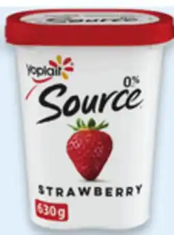 Walmart Yoplait Source yogurt tubs offer