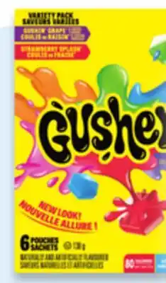 Walmart General Mills Gushers offer