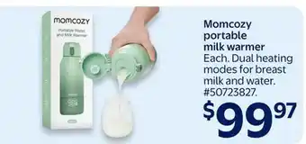 Walmart Momcozy portable milk warmer offer