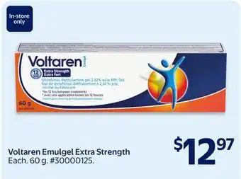 Walmart Voltaren Emulgel Extra Strength offer