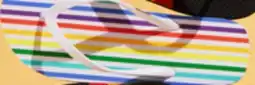 Walmart Adults' Pride flip-flops offer