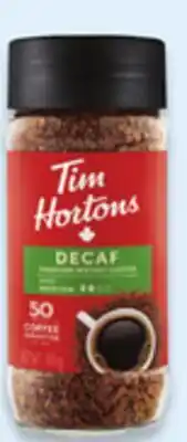 Walmart Tim Hortons instant coffee offer