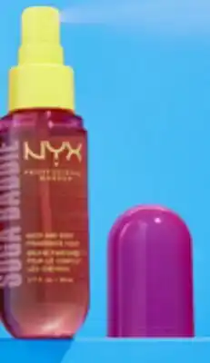 Walmart NYX hair and body mist offer