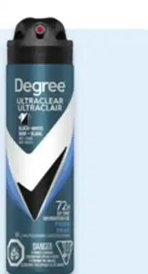 Walmart Degree antiperspirant offer