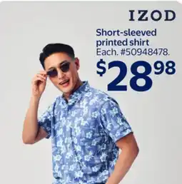Walmart Short-sleeved printed shirt offer
