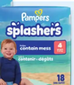 Walmart Pampers jumbo Splashers swim pants offer