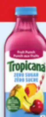 Walmart Tropicana drinks with sugar or zero sugar offer
