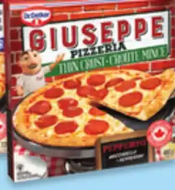Walmart Dr. Oetker Giuseppe Pizzeria thin or rising crust frozen pizza offer