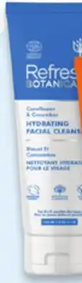 Walmart Refresh Botanicals facial cleanser offer