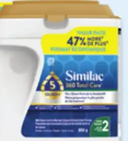 Walmart Similac 360 Total Care step 2 powder infant formula offer