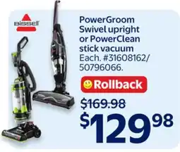 Walmart PowerGroom Swivel upright offer