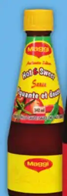 Food Basics MAGGI HOT & SWEET SAUCE offer
