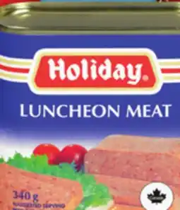 Food Basics HOLIDAY LUNCHEON MEAT offer