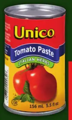 Food Basics UNICO TOMATO PASTE offer