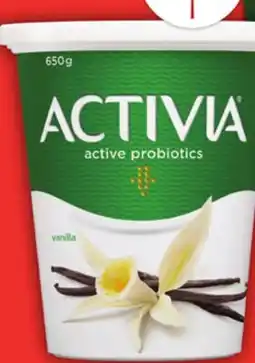 Food Basics ACTIVIA YOGURT offer