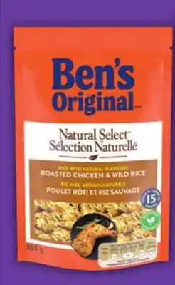 Food Basics BEN'S ORIGINAL NATURAL SELECT RICE offer