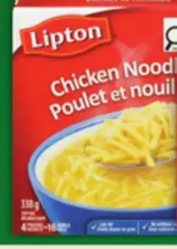 Food Basics LIPTON OR KNORR SOUPS offer