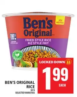 Food Basics BEN'S ORIGINAL RICE offer