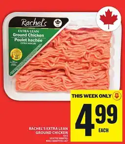 Food Basics RACHEL'S EXTRA LEAN GROUND CHICKEN offer